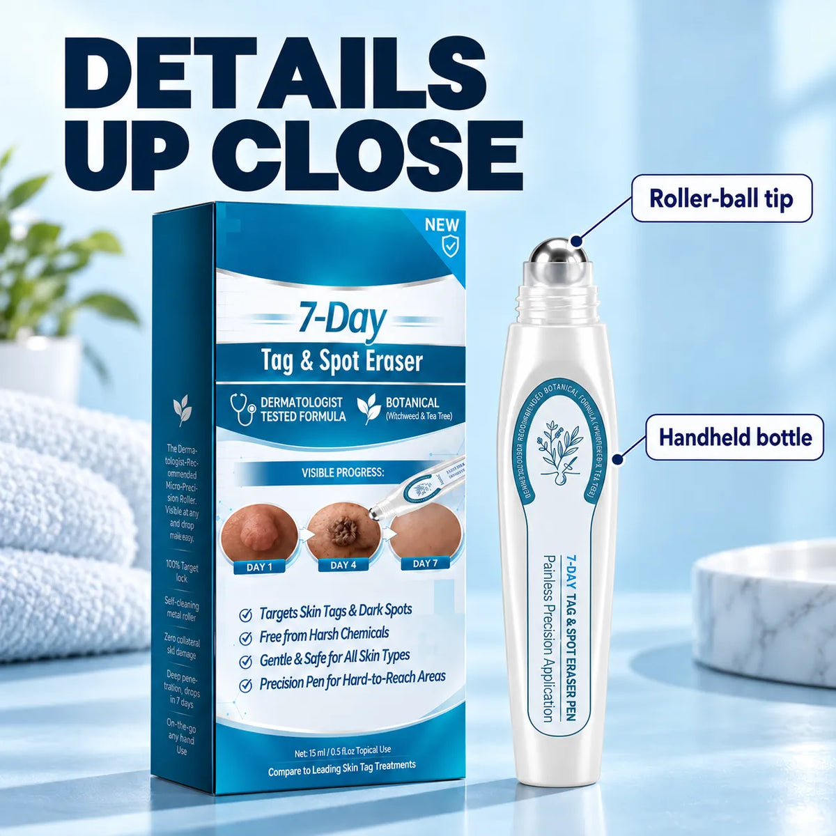 ✨ Roll-On Skincare Pen | Targeted Care, Compact Design