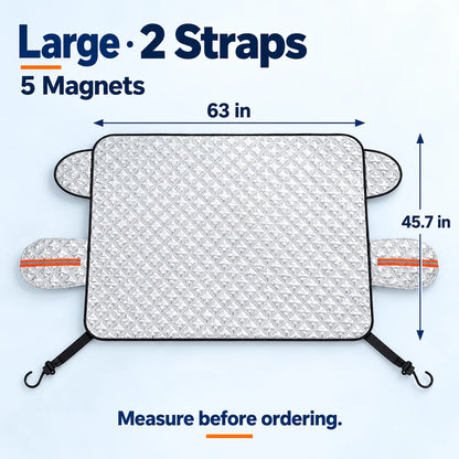 ❄️ Windshield Snow Cover + 2 Mirror Covers | Winter Ready