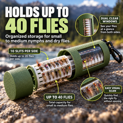 Wearable Fly Holder — Fast Access Without the Bulk