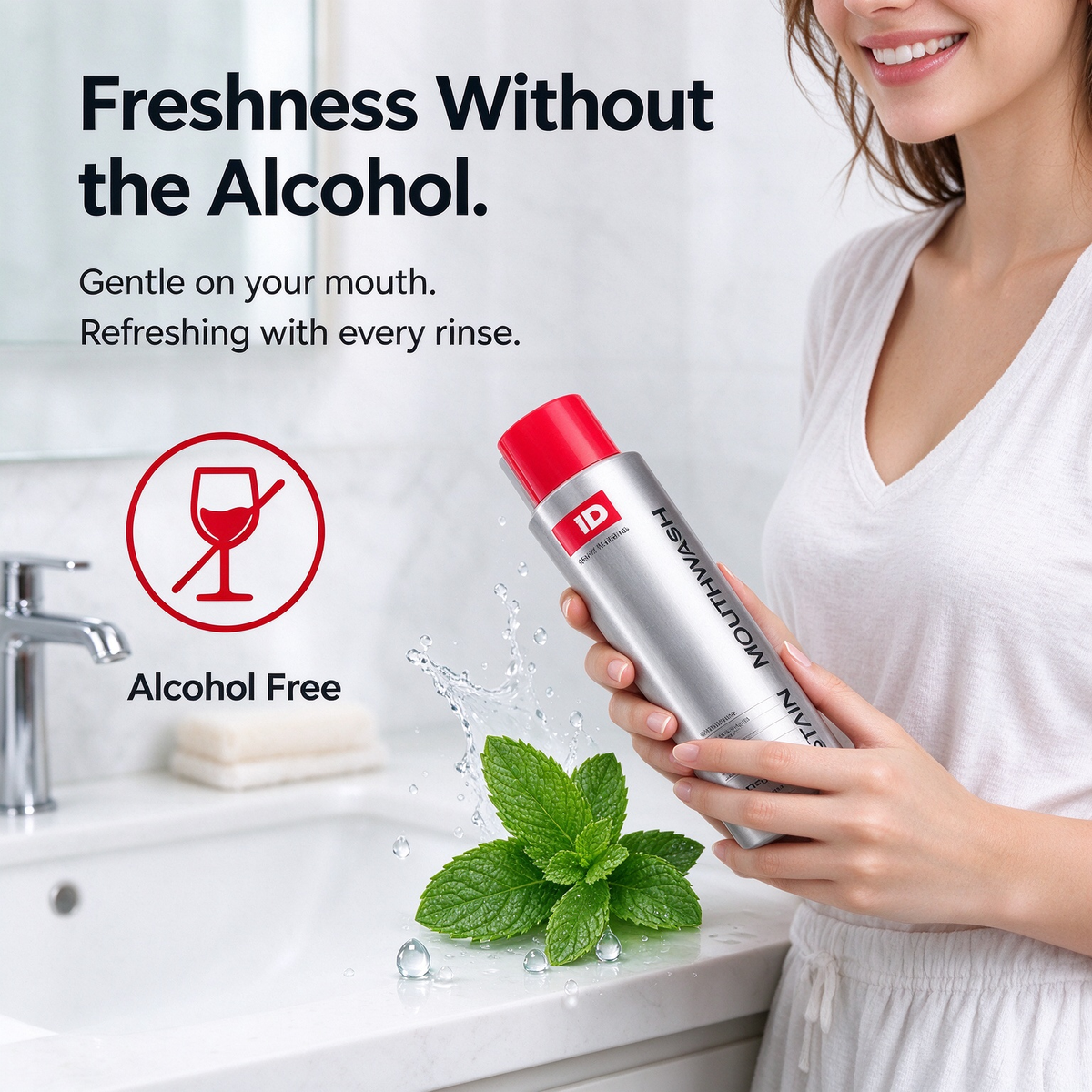 Stain-Removing Whitening Mouthwash