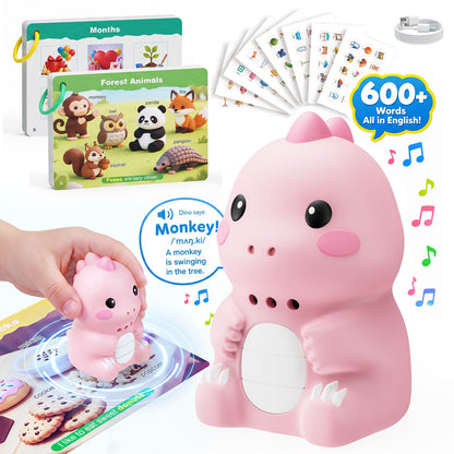 Dinosaur Talking Flash Cards for Kids – Turn Playtime Into Fun Learning Moments