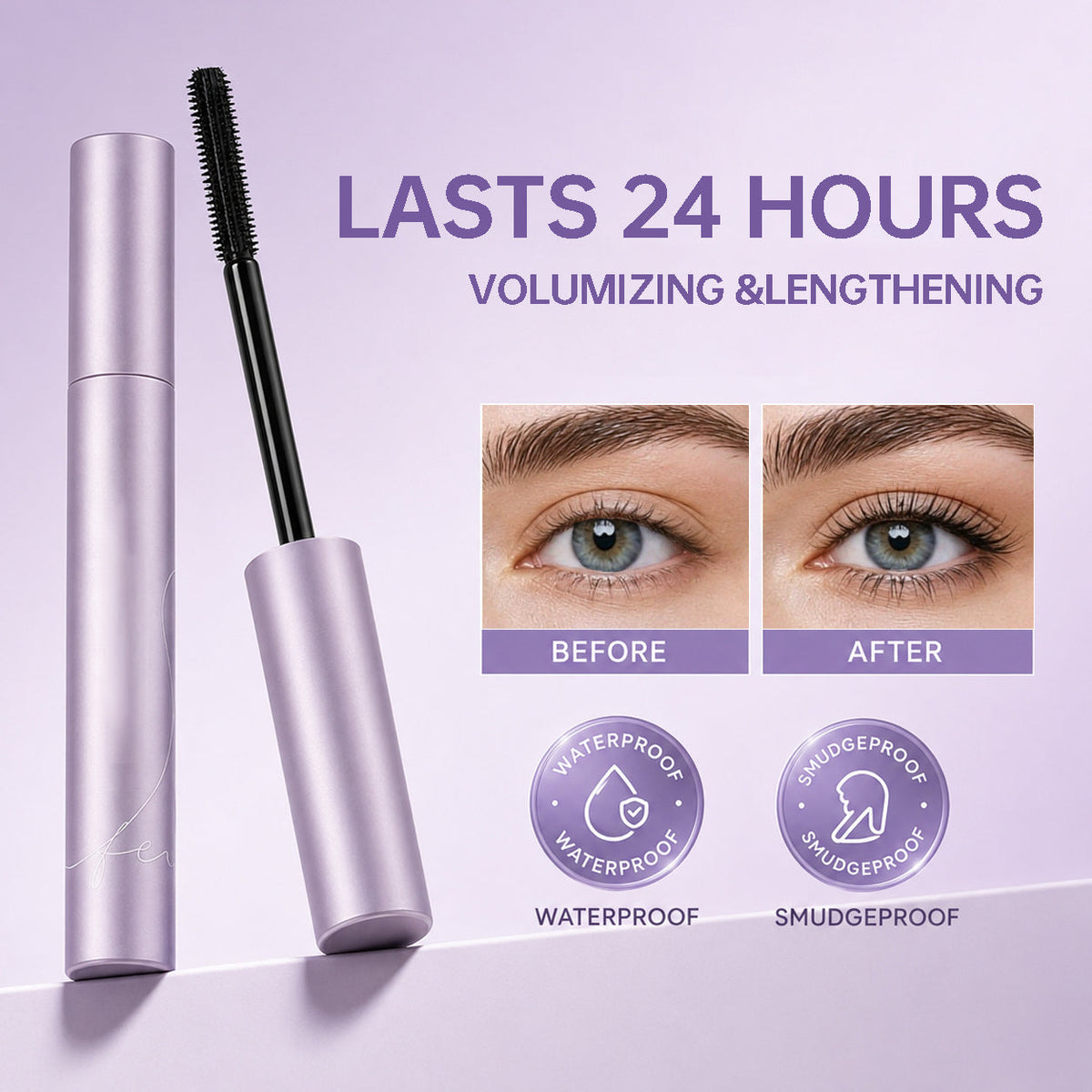 ✨ PrimeLash Nourishing Mascara – Instant Volume & Length for Mature Lashes