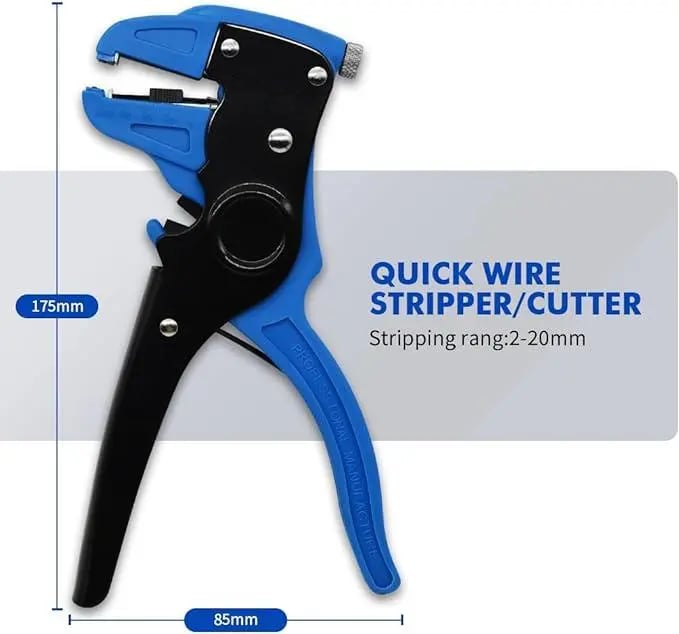 💥2 in 1 Automatic Wire Stripper Cutter Wire Stripping Tool