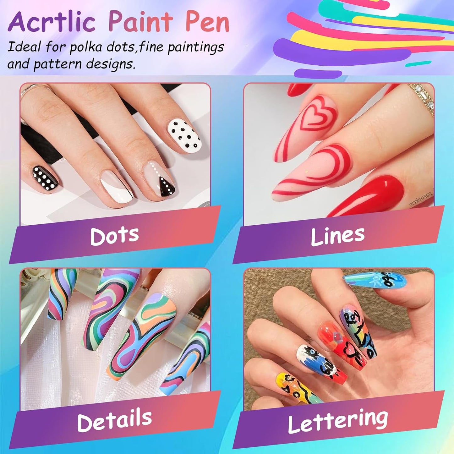 💅 Nail Markers for Nail Art – Easy Creative Designs ✨