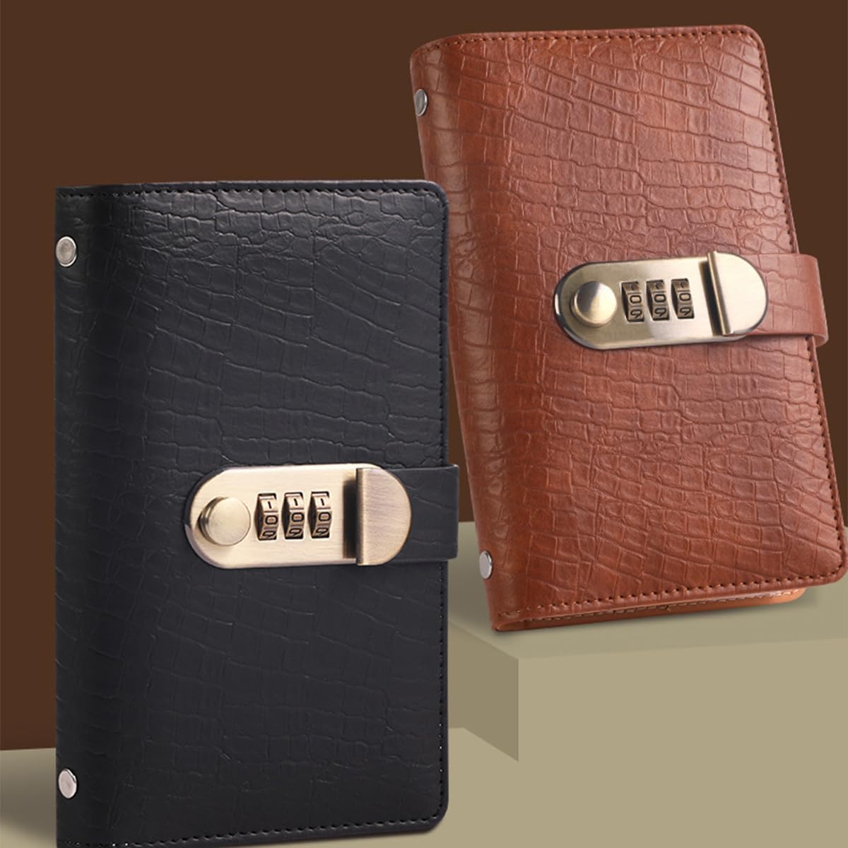 💵100 Sheets Transparent Pocket Wallet - With Combination Lock