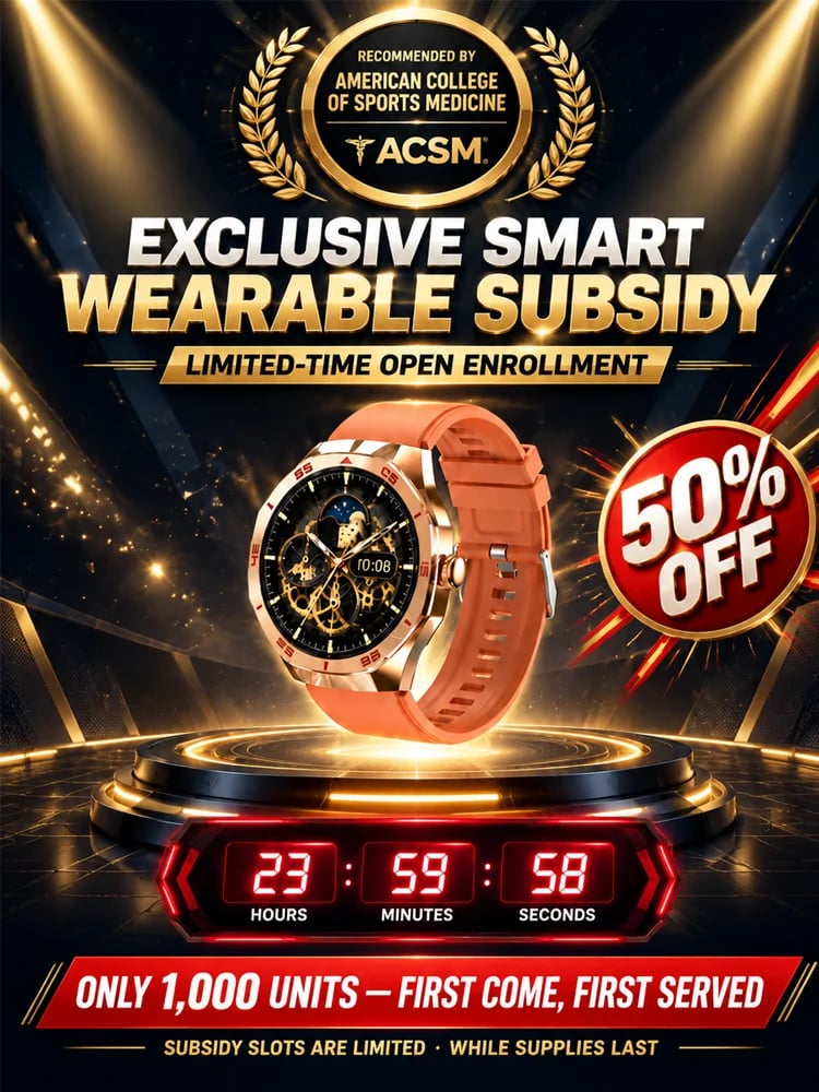 Stylish multi-functional sports monitoring watch