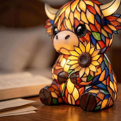 🐂Memorial Day 60% OFF-🌻Creative Highland Cow LED Night Light