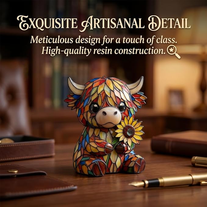 🐂Memorial Day 60% OFF-🌻Creative Highland Cow LED Night Light