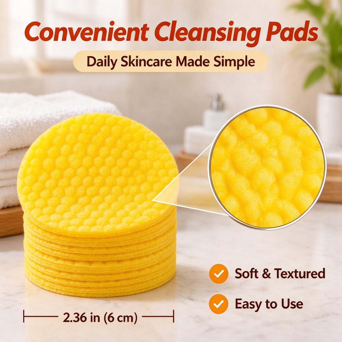 Turmeric & Kojic Acid Resurfacing Exfoliating Pads – Moisturizing Pads