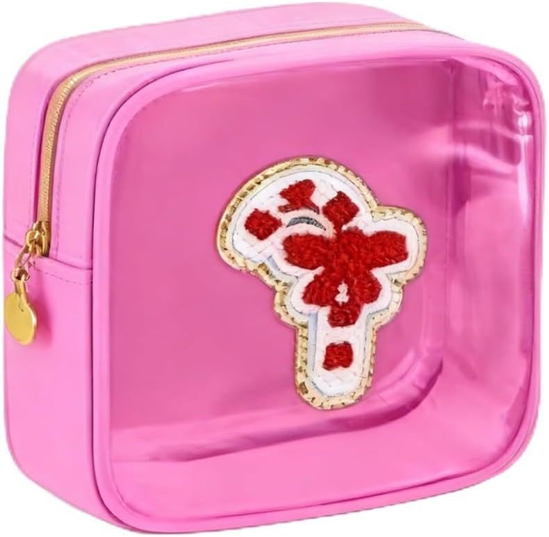 🎄 Christmas Tree-Shaped Transparent Cosmetic Bag — Festive Travel Organizer