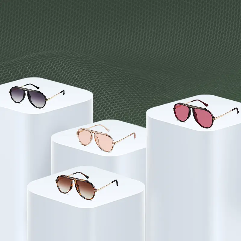 😎 Oversized Aviator Sunglasses – Retro 70s Summer Style ☀️
