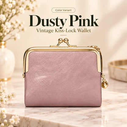 👛 Vintage Kiss-Lock Wallet | Compact & Chic