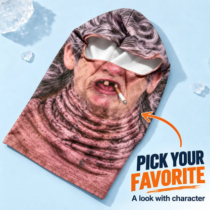 🎭 Character Print Balaclava – Fun Head & Neck Cover