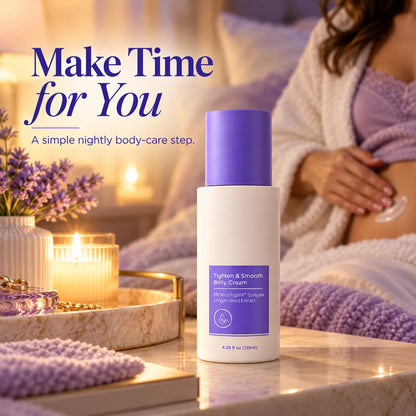 💜 Tighten & Smooth Belly Cream | Firmer-Looking Skin ✨