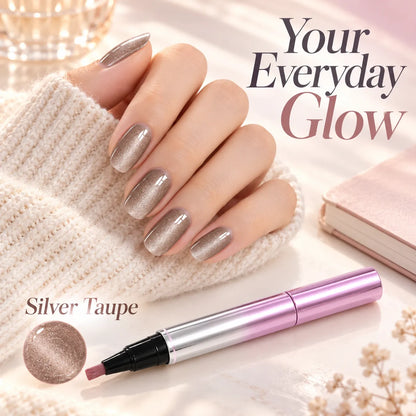 ✨ Cat Eye Nail Polish Pen – Shimmering Color & Glossy Finish in 5 Shades 💅