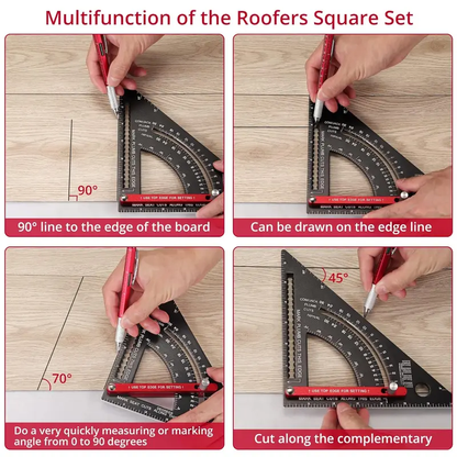 📐 Adjustable Carpenter Square – Precision Measuring Tool 🔧