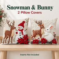 Snowman & Bunny — 2 Covers