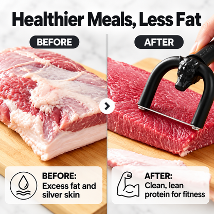 🍖Handheld Ergonomic Meat Slicer - Suitable for slaughtering, grilling, meat processing and home kitchens