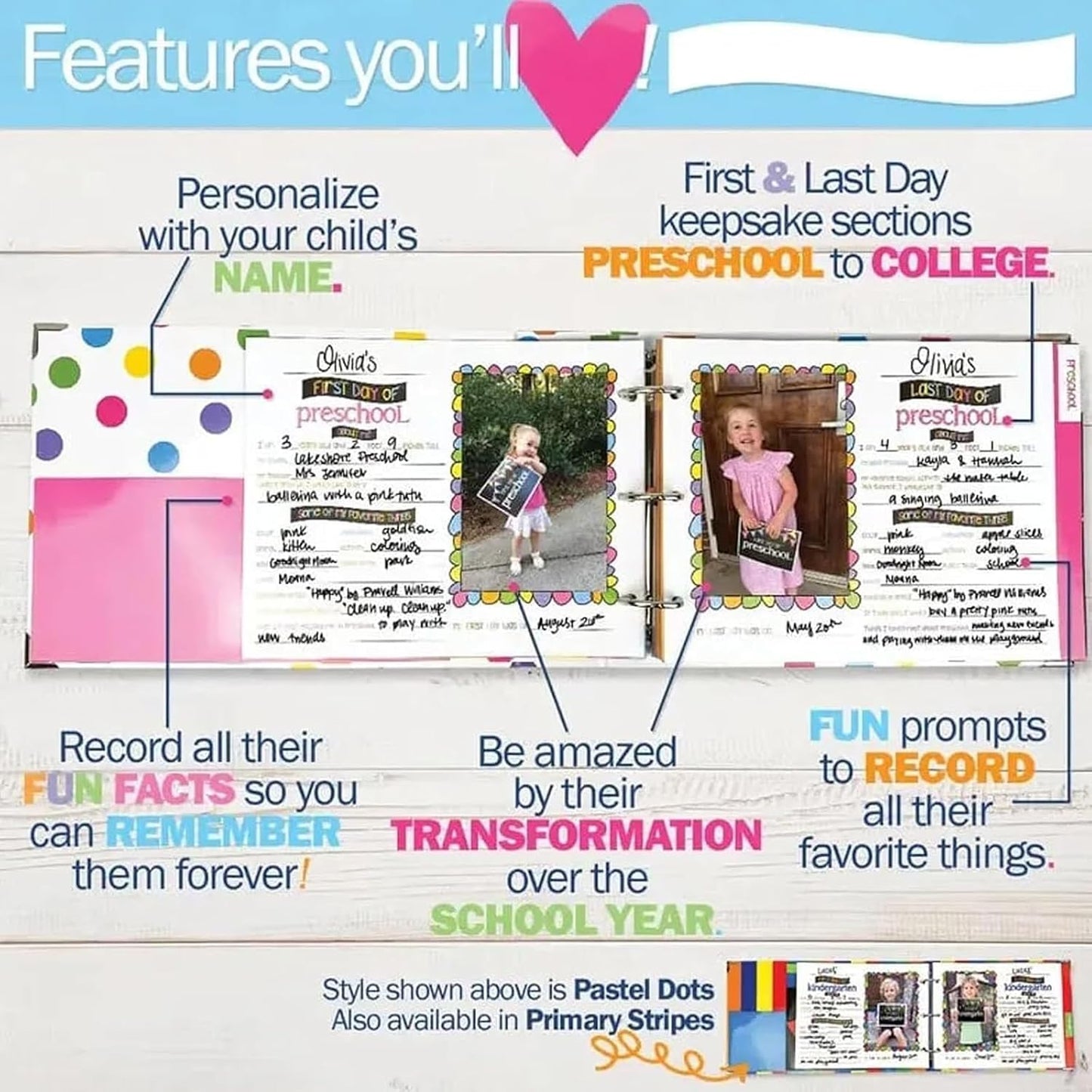 📂Children's School Commemorative Photo Album