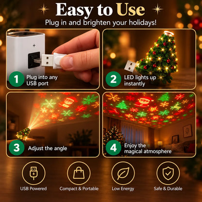 🎄Christmas Tree Projection Light