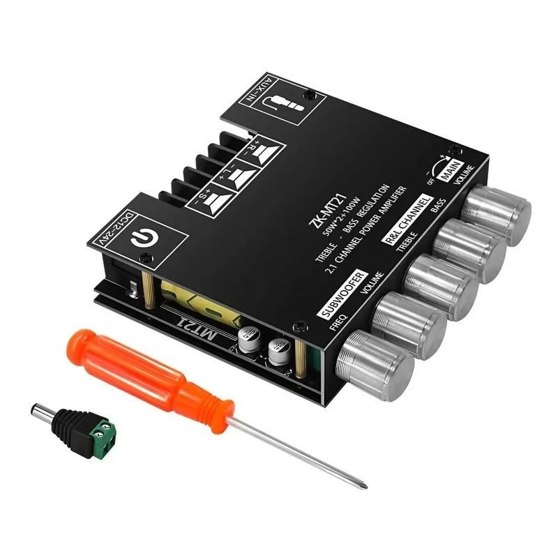 🔥 2.1 Channel Bluetooth Audio Receiver Power Amplifier Module🔊