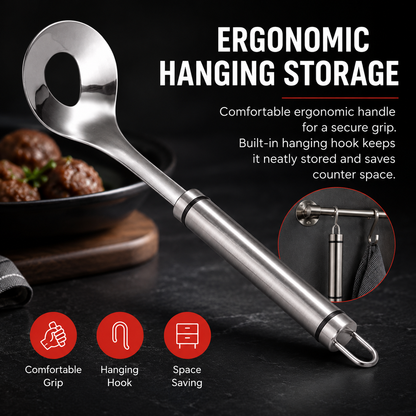 🛡️304 Stainless Steel Meatball Maker Spoon