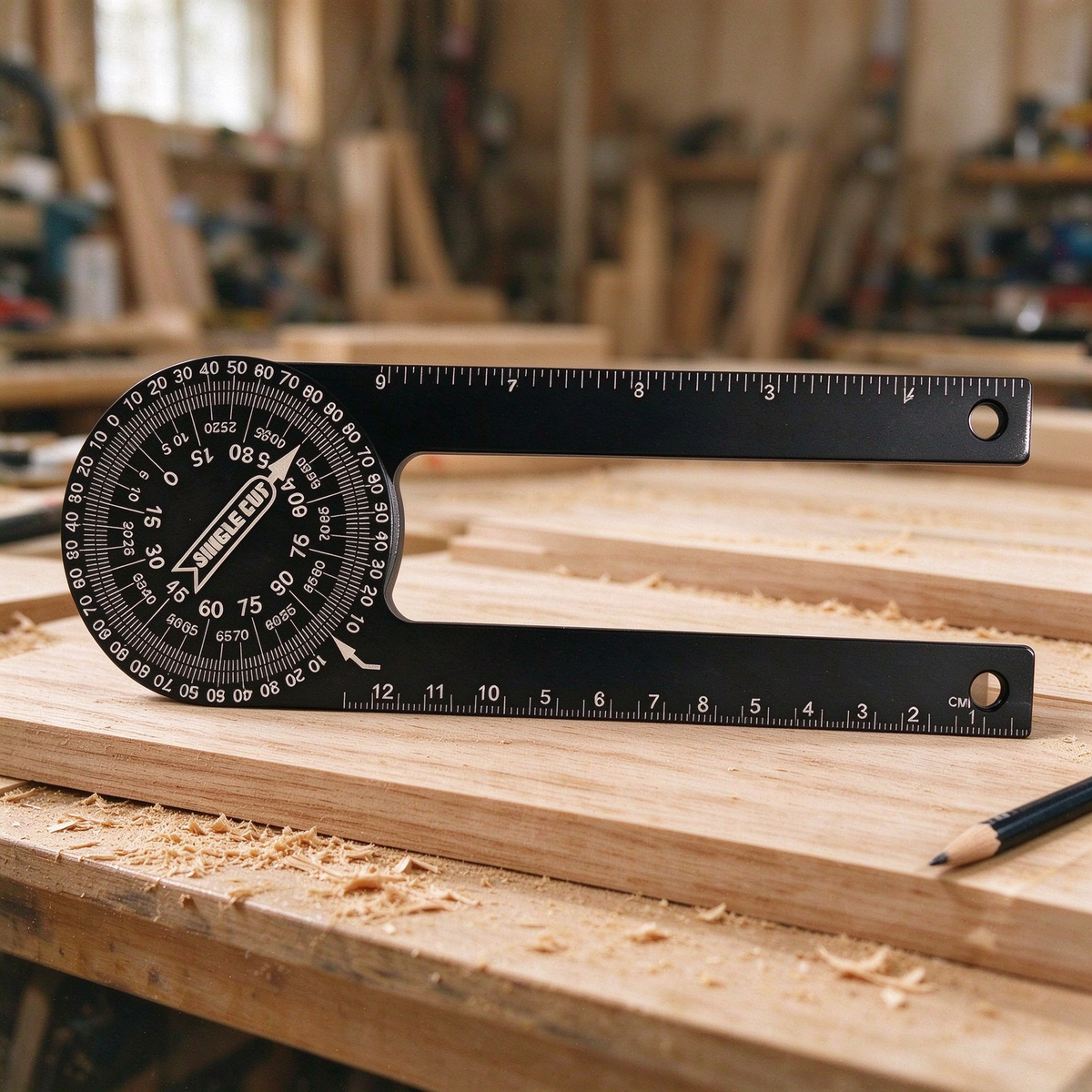 360° AdAdjustable Woodworking Angle Finder