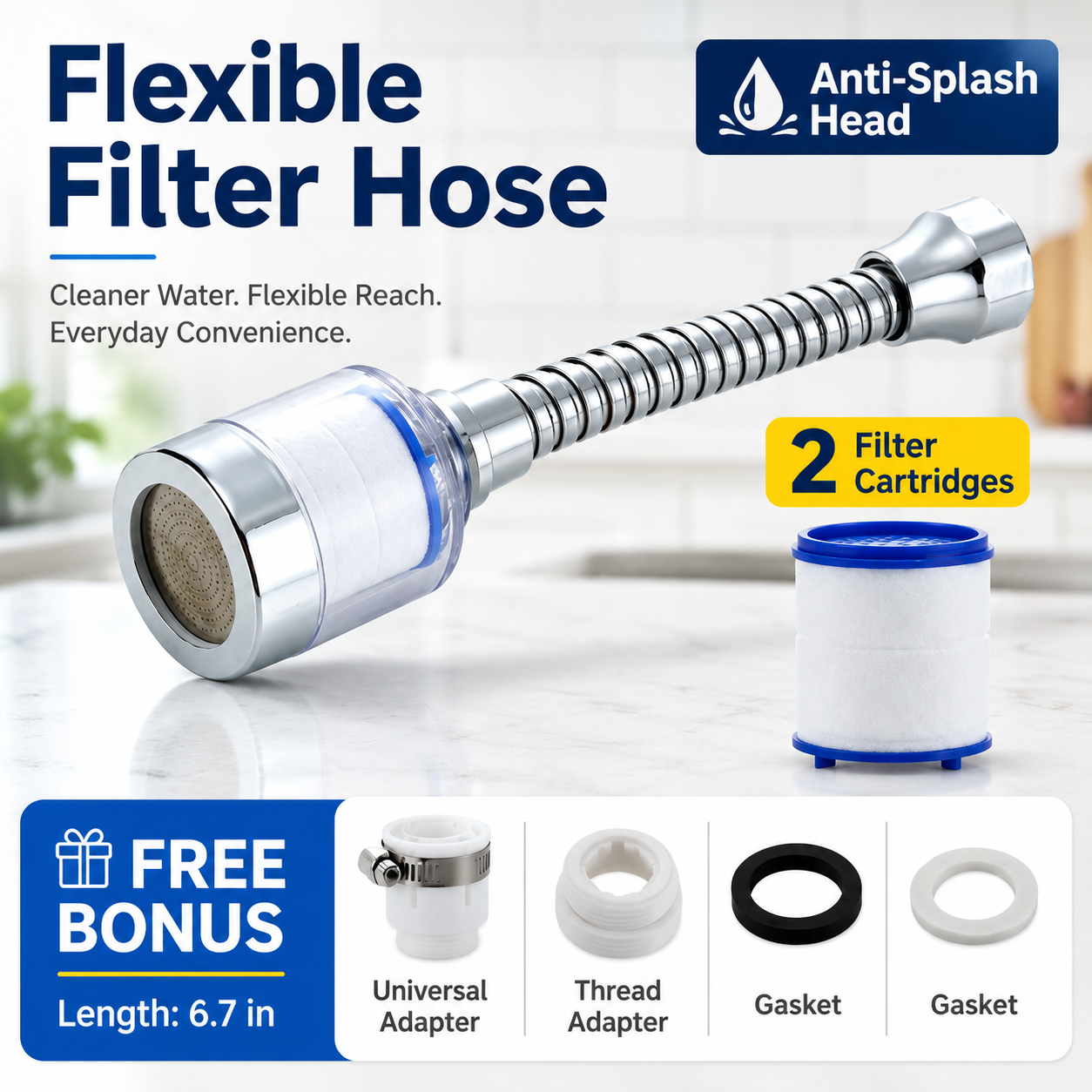 Flexible Extension Hose (6.7 in)