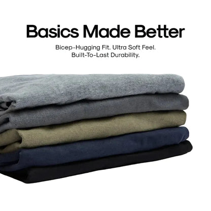 🧵 True Classic Men’s 4-Pack Short Sleeve Crew Neck T-Shirts
