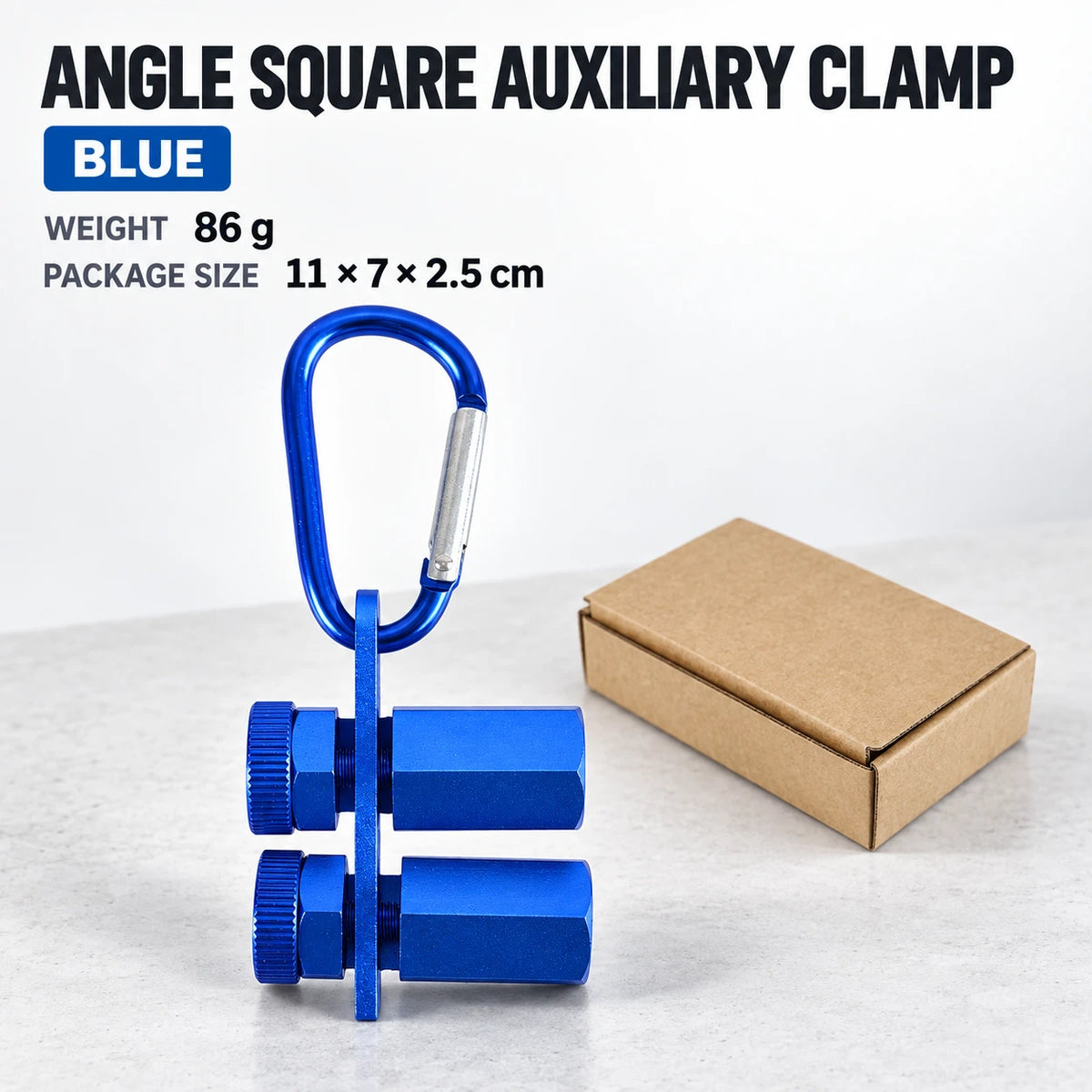 Adjustable Woodworking Ruler Clamp for Layout & Marking