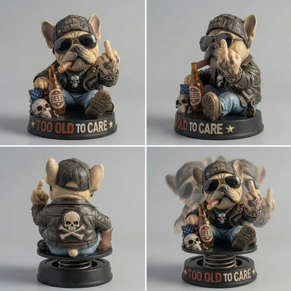 ⏰Hot Sale: Save 49%-Too Old To Care Dashhoard Bobblehead