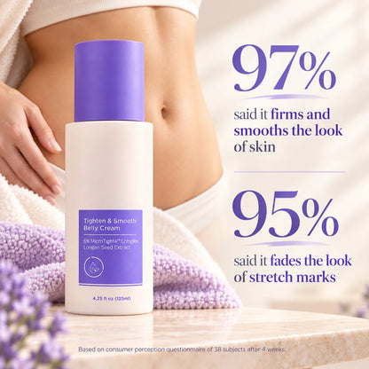 💜 Tighten & Smooth Belly Cream | Firmer-Looking Skin ✨