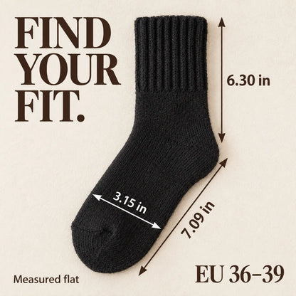 🧦 Women’s Cozy Knit Crew Socks – Ribbed Cuffs & Everyday Neutral Colors 🤎