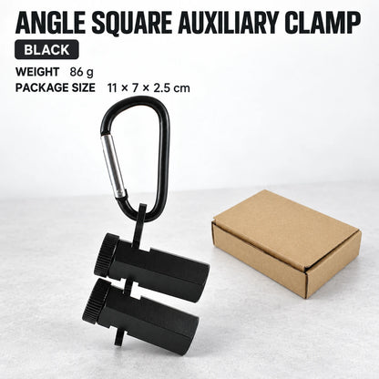 Adjustable Woodworking Ruler Clamp for Layout & Marking