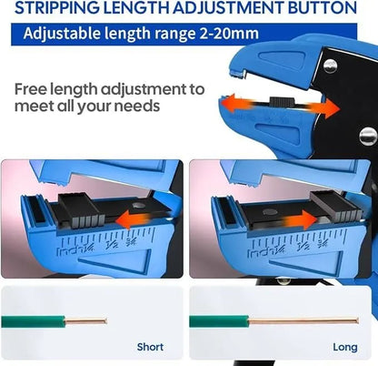 💥2 in 1 Automatic Wire Stripper Cutter Wire Stripping Tool