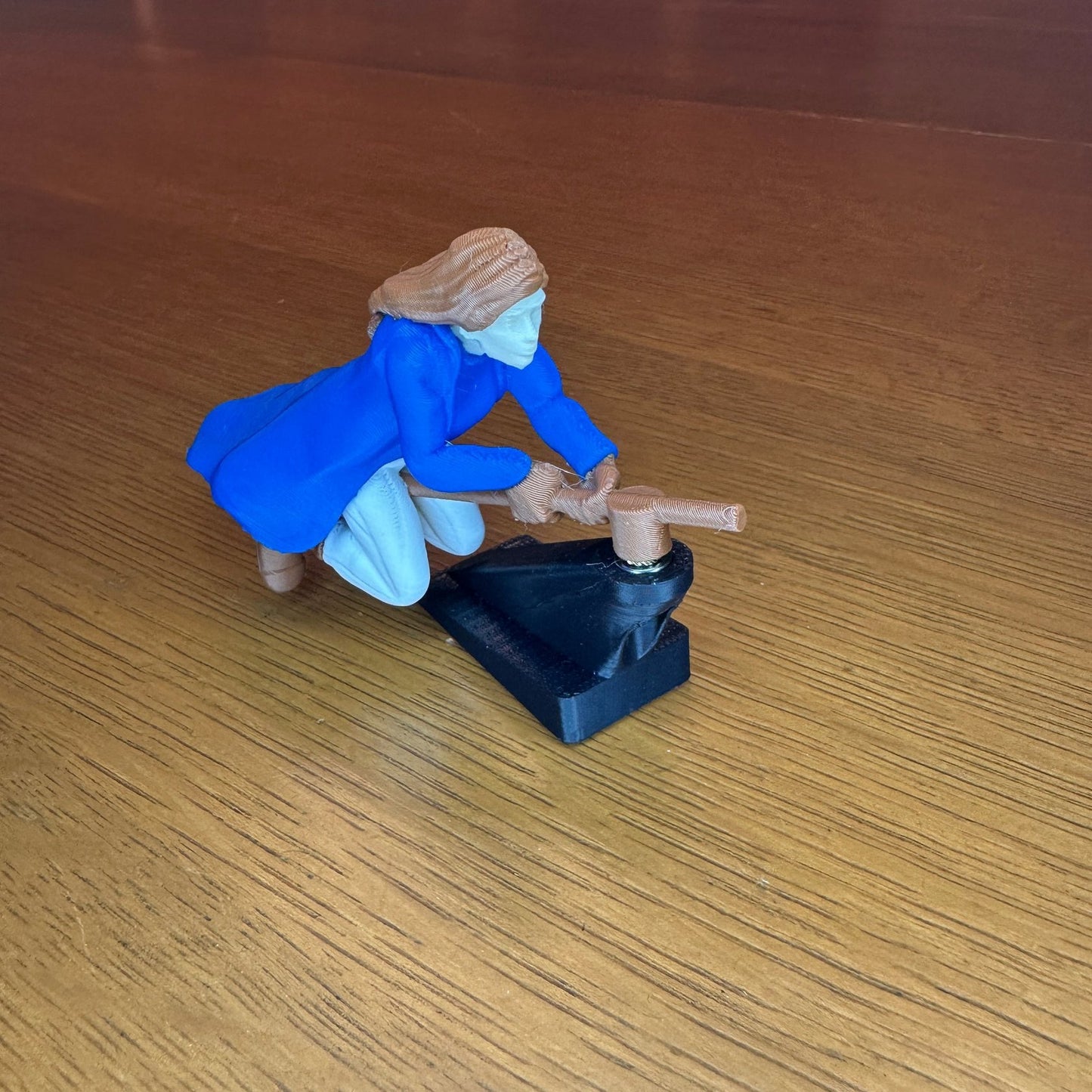 🧙‍♀️✨ Witch & Wizard Broomstick Dashboard Ornament – Magical Ride