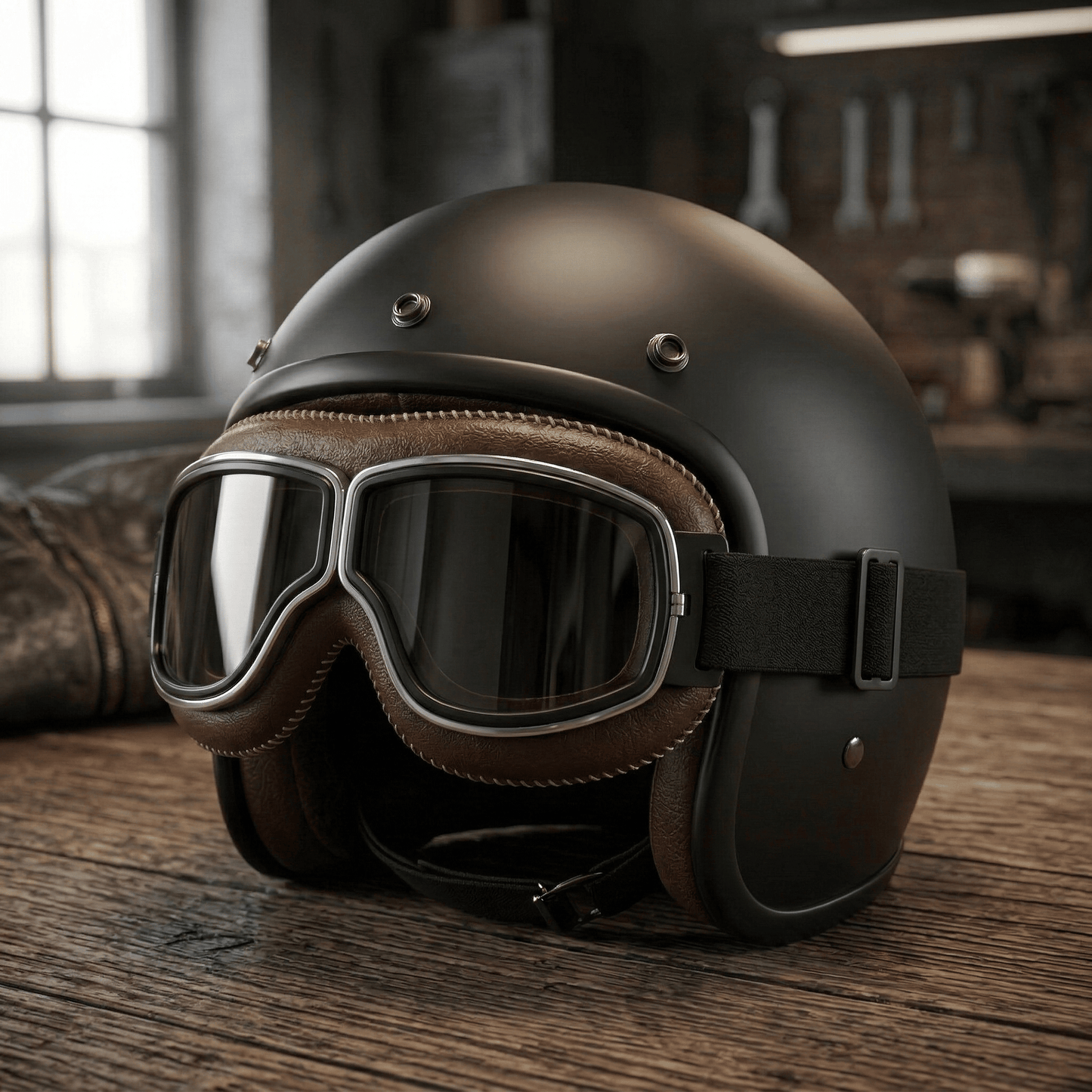 🔥Hot Sale - 49% OFF 🕶️ OTG Vintage Motorcycle Goggles (Fits Over Glasses)