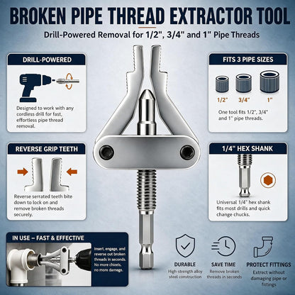 🔧Multi-Size Broken Thread Extractor Tools