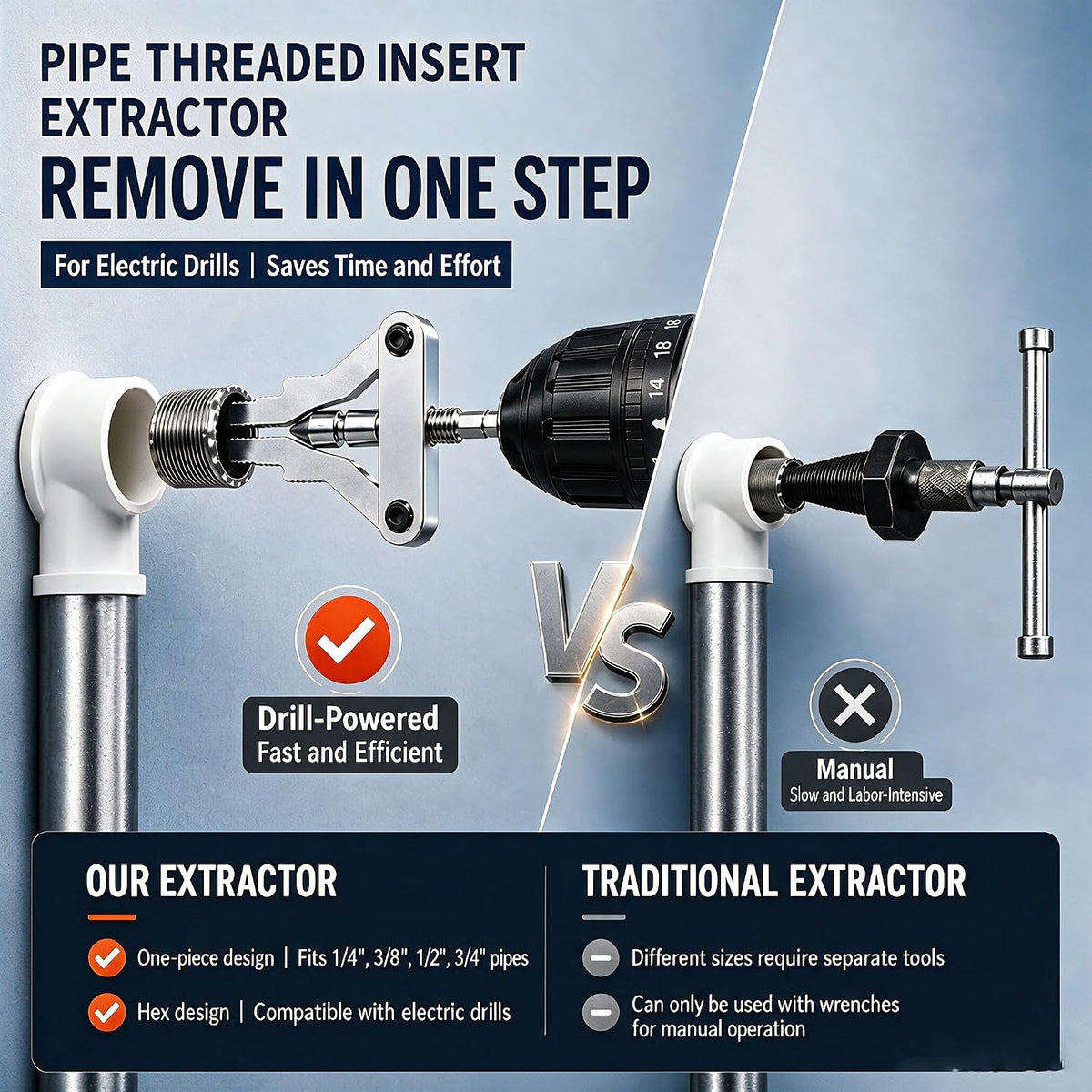 🔧Multi-Size Broken Thread Extractor Tools