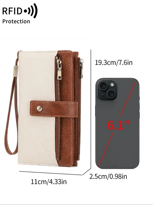 women-s-long-wallet-stylish-clutch-elegant-solid-color-rfid-blocking-leather-wallet-3588