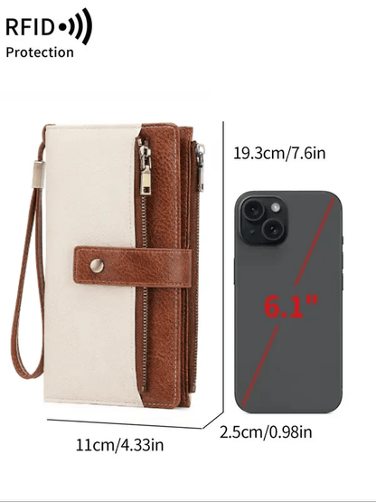women-s-long-wallet-stylish-clutch-elegant-solid-color-rfid-blocking-leather-wallet-3588