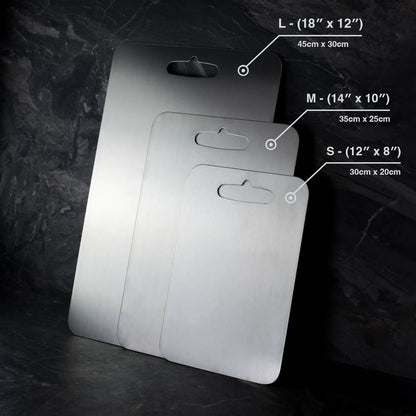 The Pro-Chef Alloy Double Sided Cutting Board