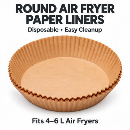 🍟 Air Fryer Liners — Less Mess More Mealtime Magic ✨