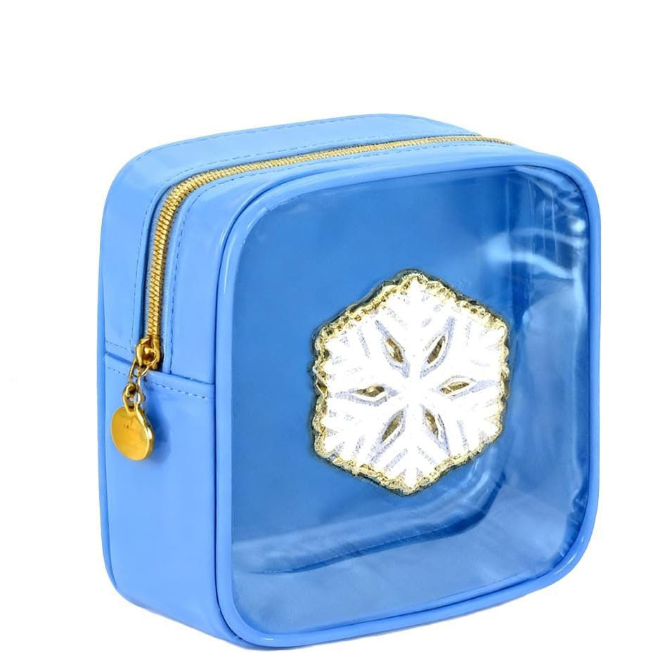 🎄 Christmas Tree-Shaped Transparent Cosmetic Bag — Festive Travel Organizer