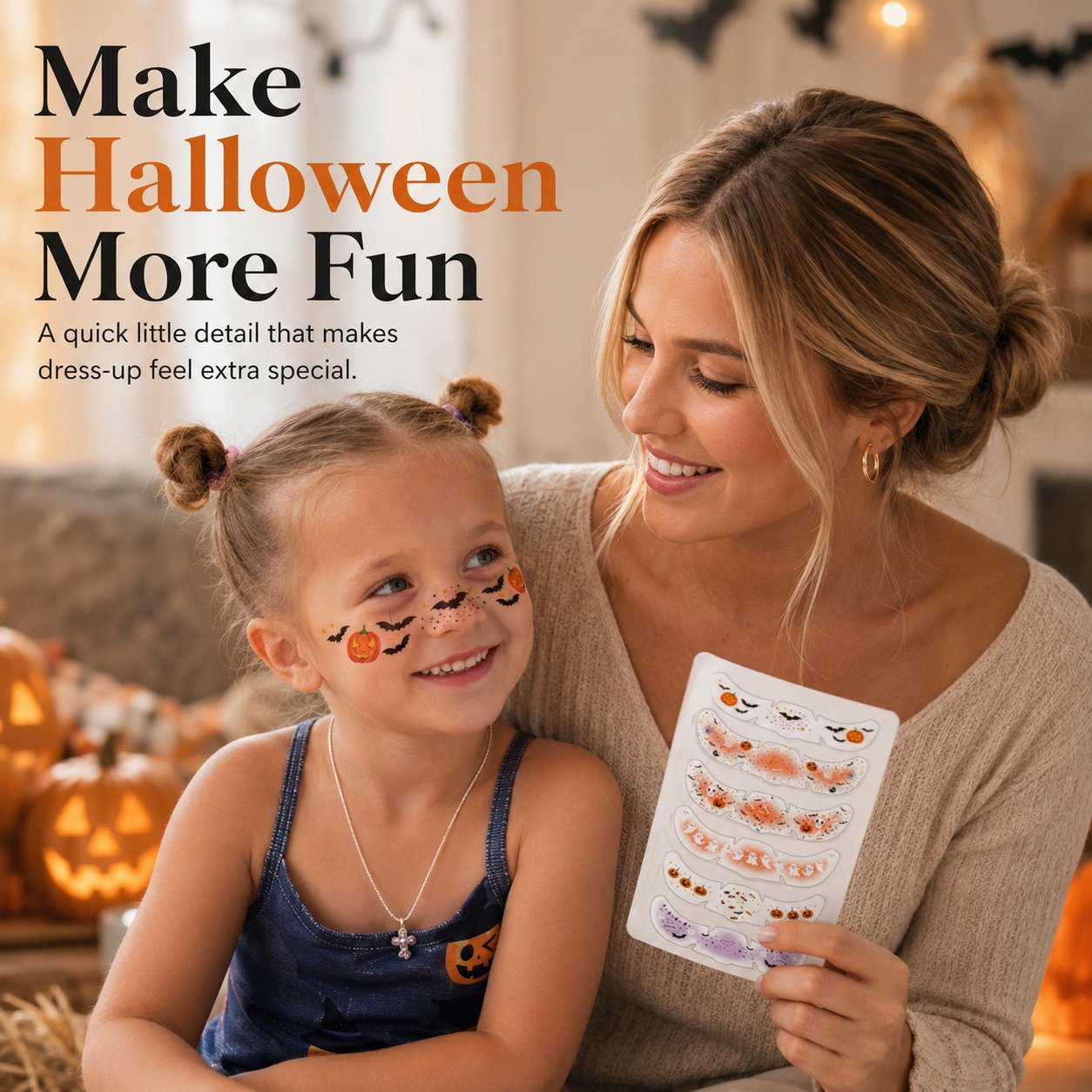 ✨ 6 Pcs Temporary Freckle Face Tattoos – Buy 2 Get 1 Free