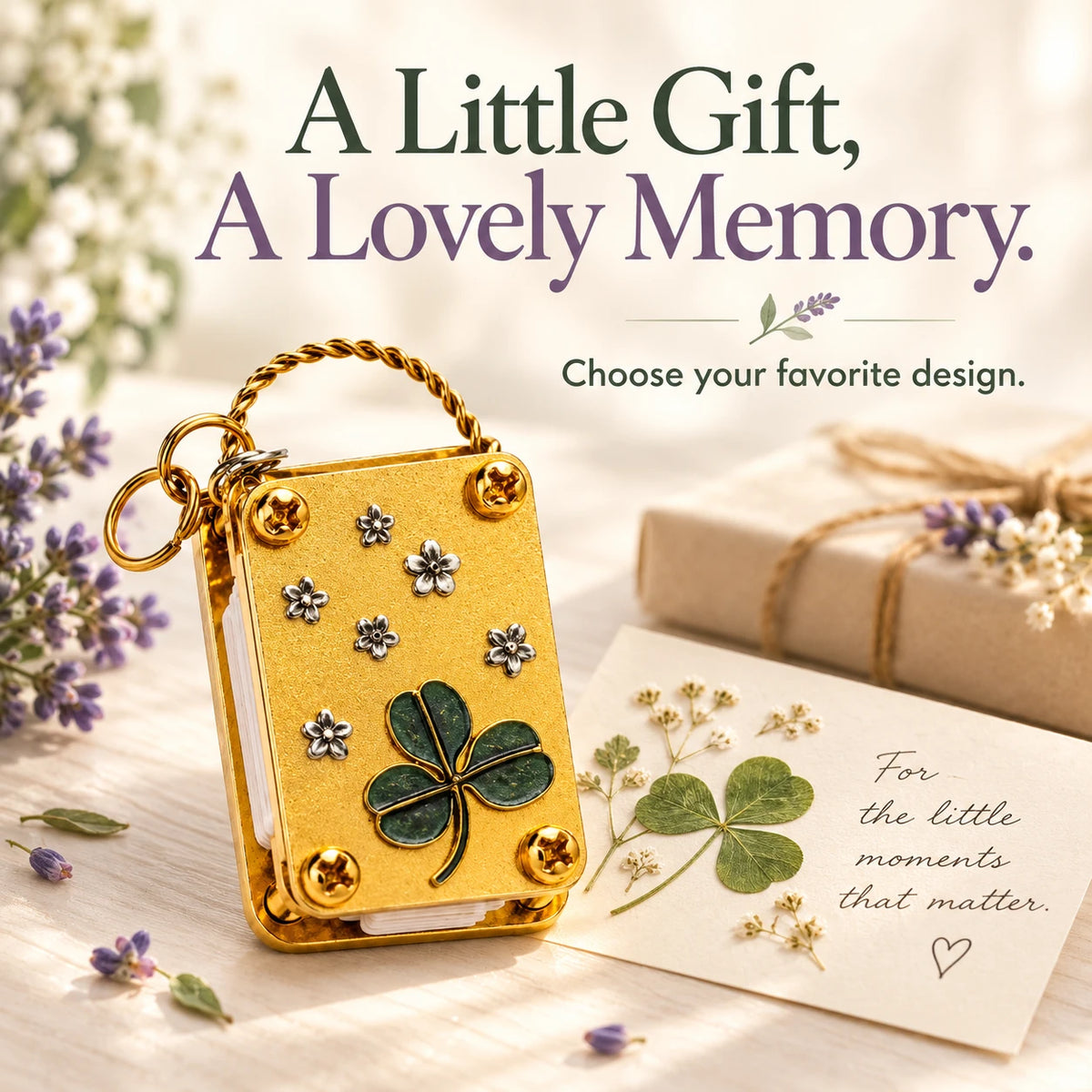 Mini Flower Press Kit 🌸 Press Petals & Clovers on the Go