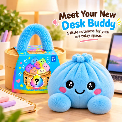 🥟 Rainbow Dumpling Plush Blind Box 🌈 – Cute Mystery Stuffed Toy