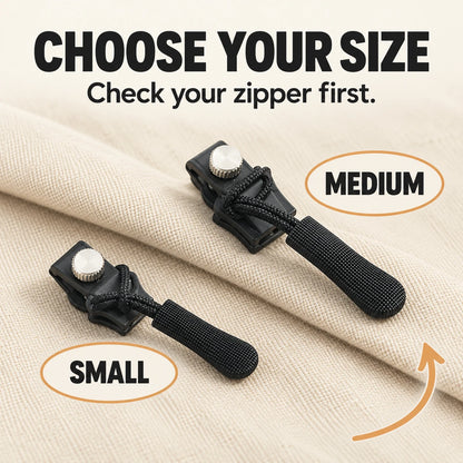 Zipper Repair Slider – No-Sew Screw-On for #3 & #5 Zippers 🧵