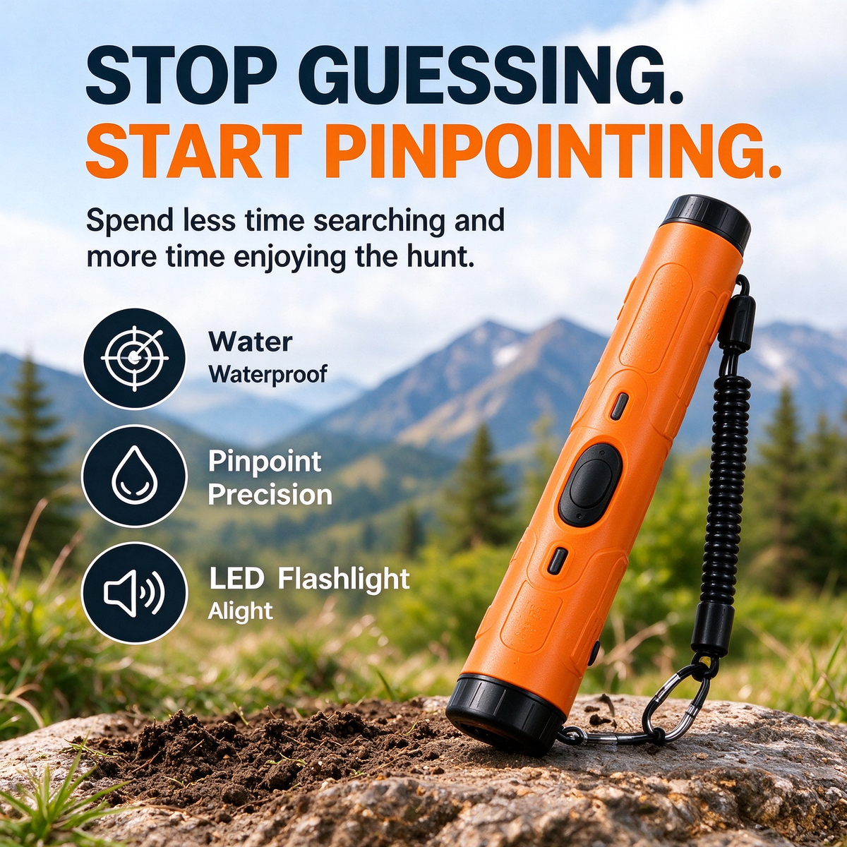 🔍Handheld Metal Detector Pinpointer