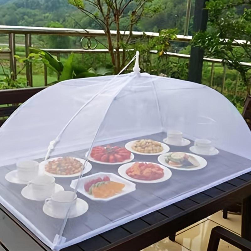 🧺  Foldable Mesh Food Cover — Keep Bugs Out & Freshness In 🌿✨